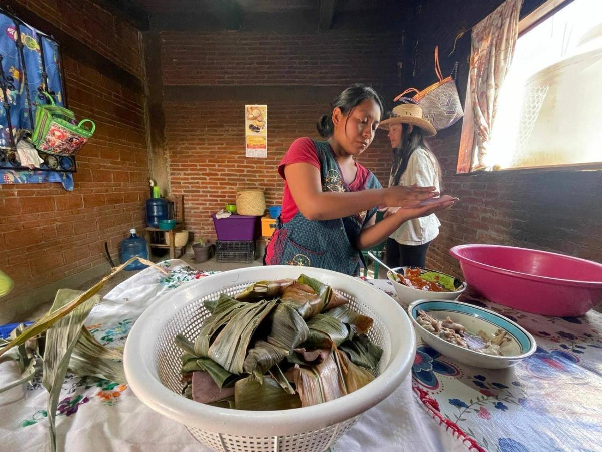 Bed and Breakfast LÍZU Tu casa en un pueblo zapoteca Teotitlán del Valle Exterior foto